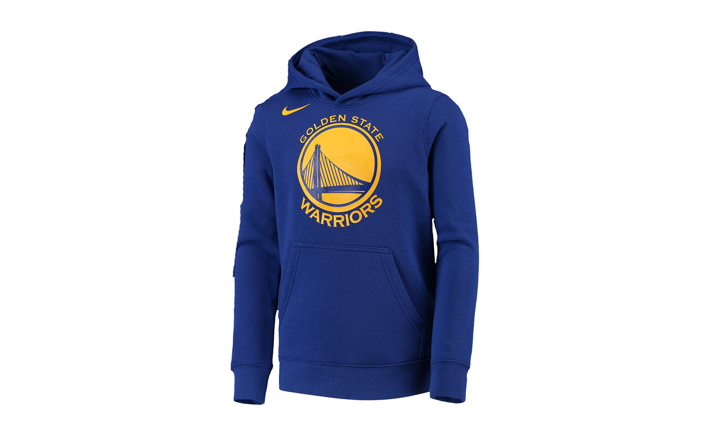 Youth Nike NBA Golden State Warriors Hoodie "Blue"