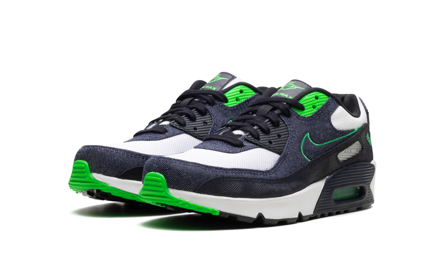 AIR MAX 90 LTR SE GS "Scream Green"