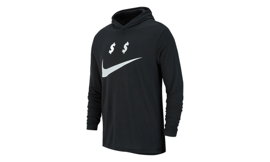 Money Hooded LS Tee "Black"