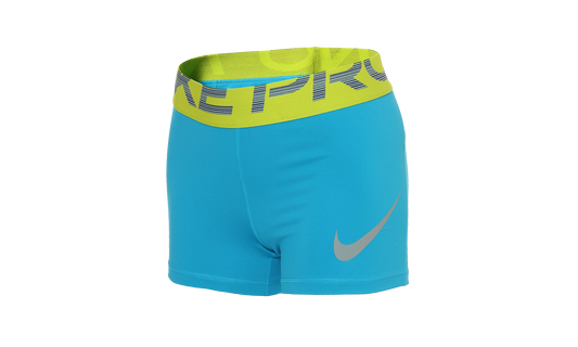PRO DRI-FIT GRAPHIC TRAINING SHORTS 3" WMNS "Blue"