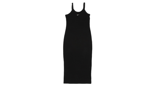 NSW Chill Tight Mini-Rib Tank Dress WMNS "Black"