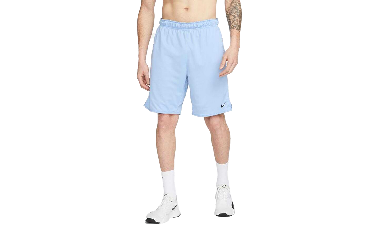 DRI-FIT TOTALITY KNIT UNLINED FITNESS SHORTS 9" "Cobalt"