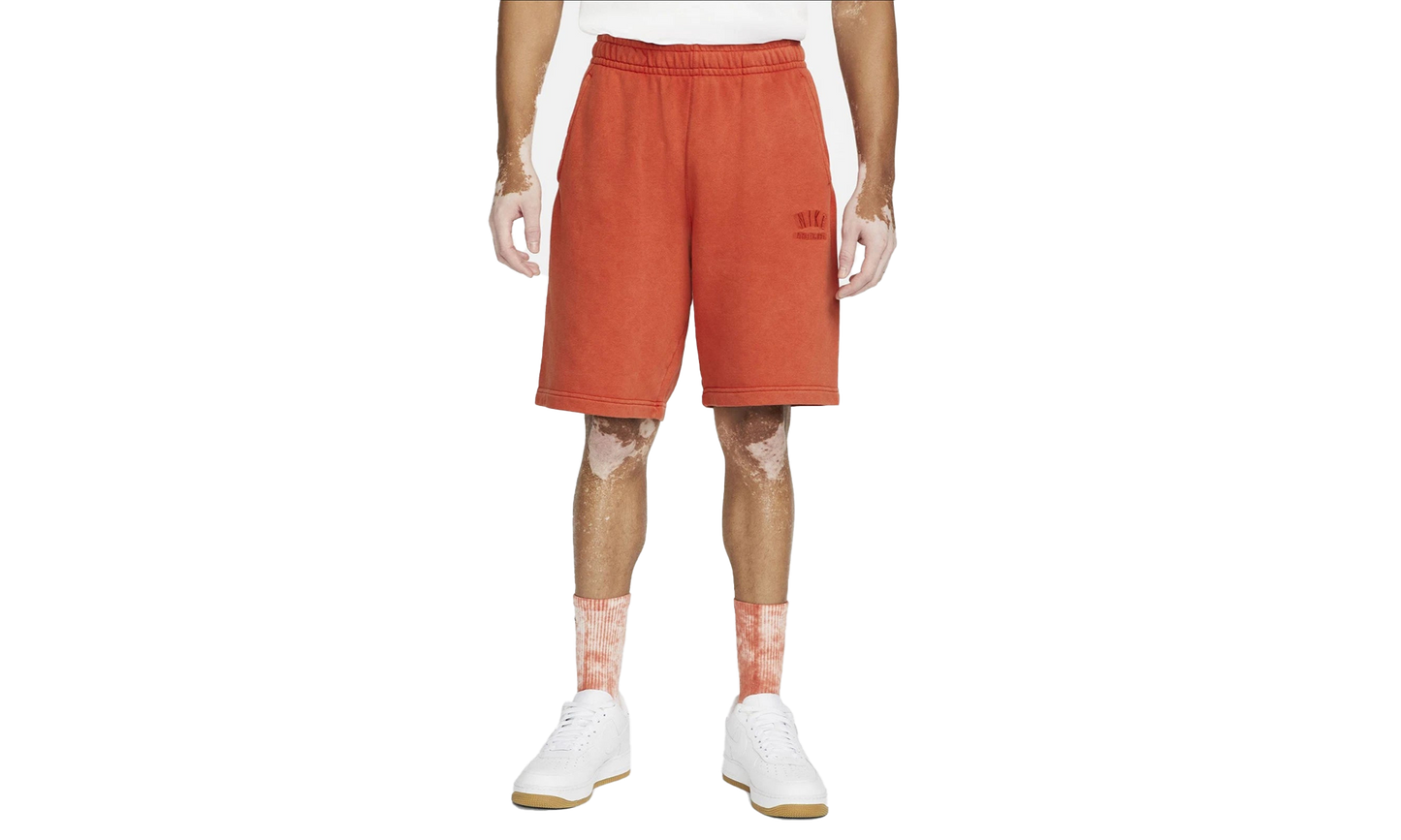 SPORTSWEAR FLEECE FRENCH TERRY ATHLETIC SHORTS "Maroon/Maroon"