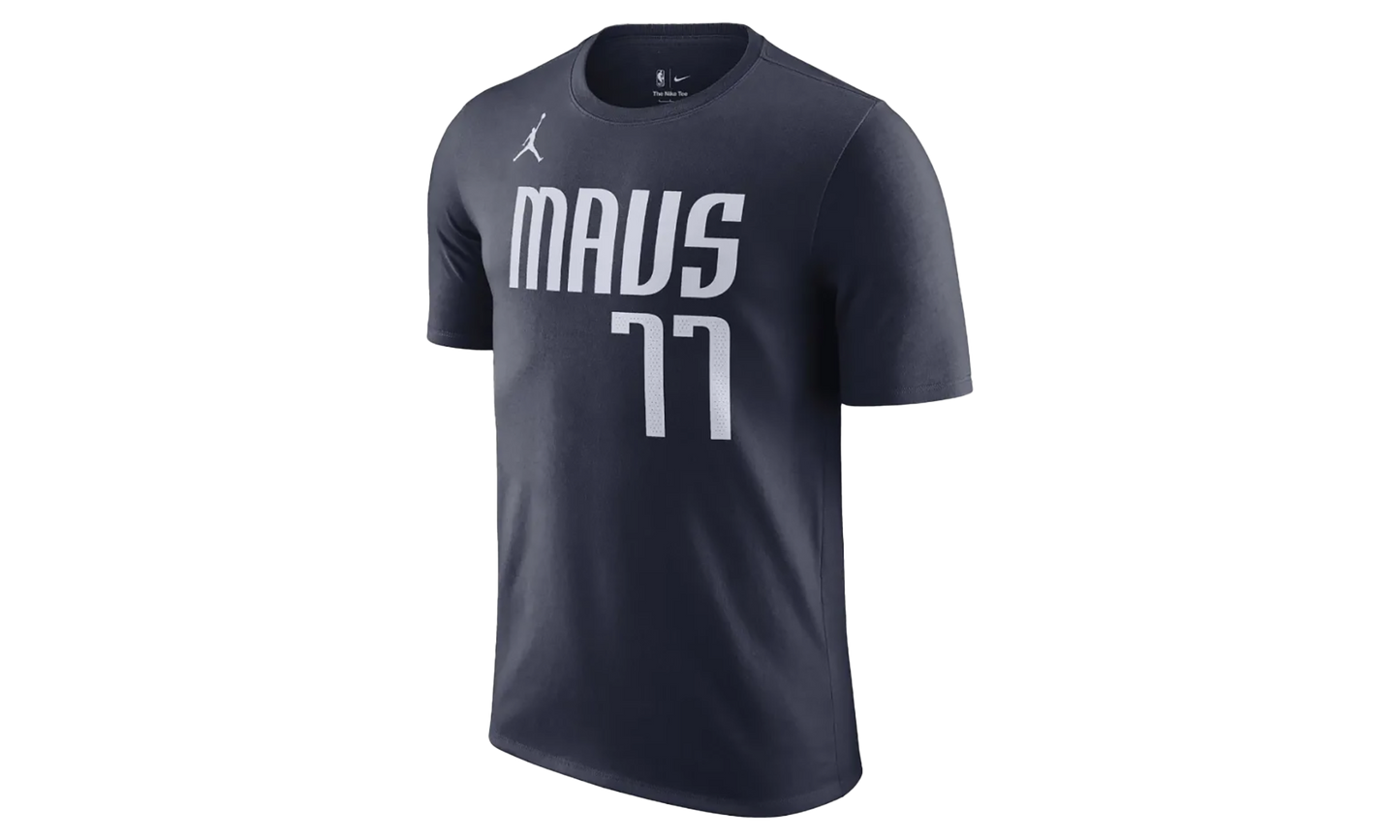 NBA MAVERICKS LUKA DONCIC STATEMENT EDITION T-SHIRT "Navy"