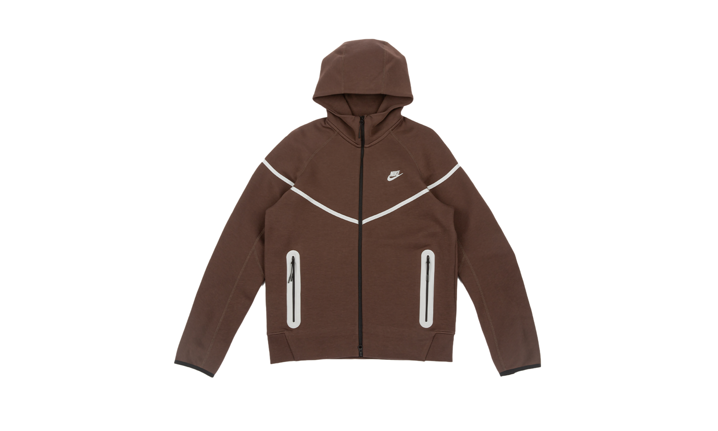Tech Windrunner Fleece FZ Jacket "BROWN"