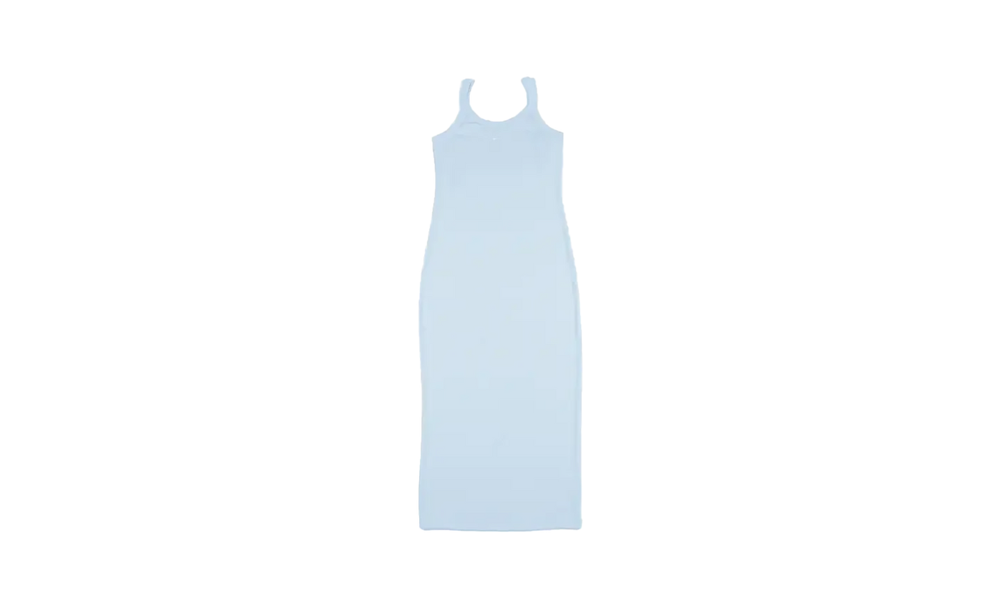 NSW Chill Tight Mini-Rib Tank Dress WMNS "Blue Tint"