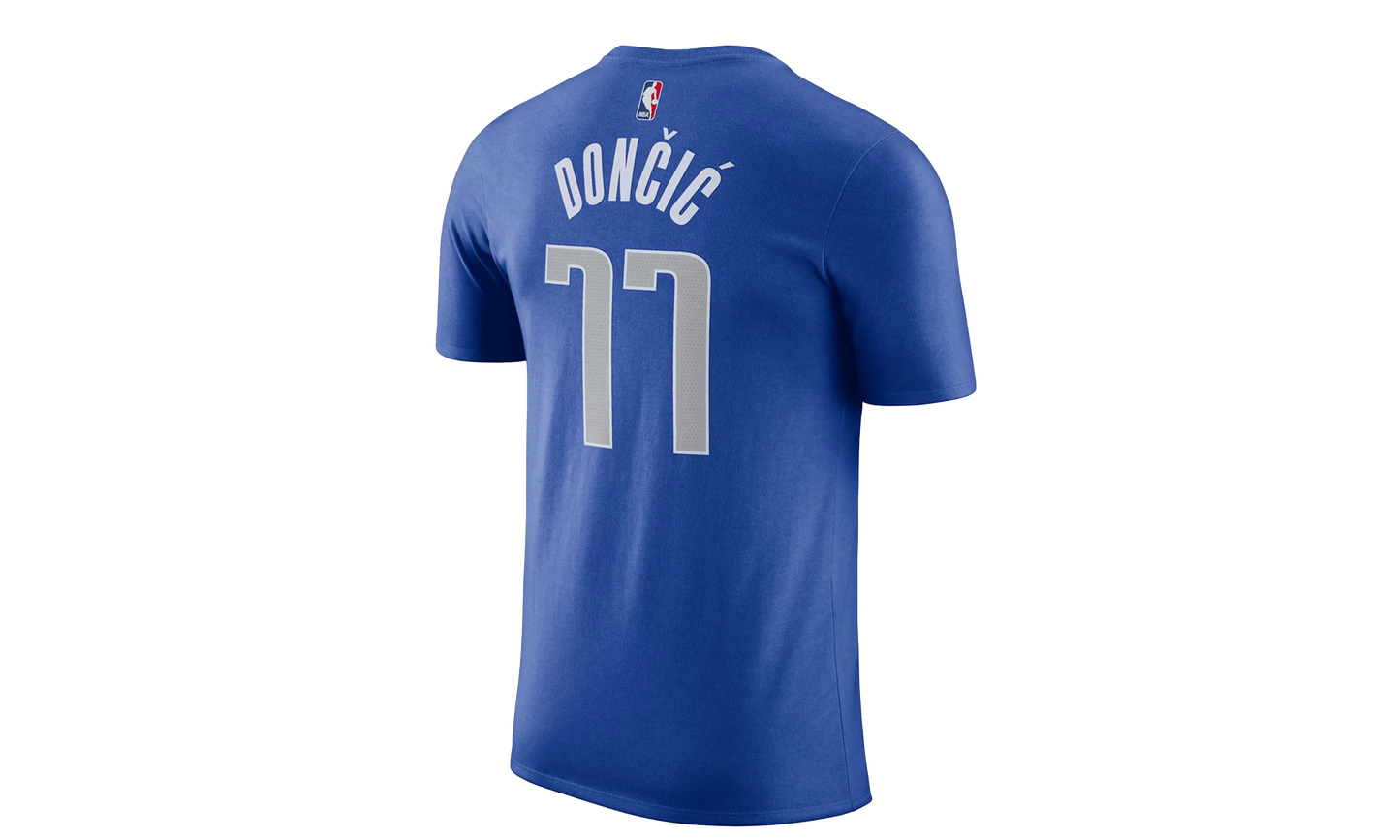 NBA DALLAS MAVERICKS ICON NN TEE "DONCIC 77" "Game Royal"