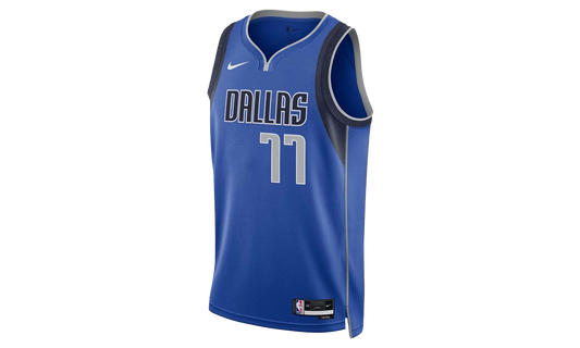 NBA MAVERICKS 'DONCIC 77' 22/23 ICON EDITION SWINGMAN JERSEY "Blue/Navy/White"