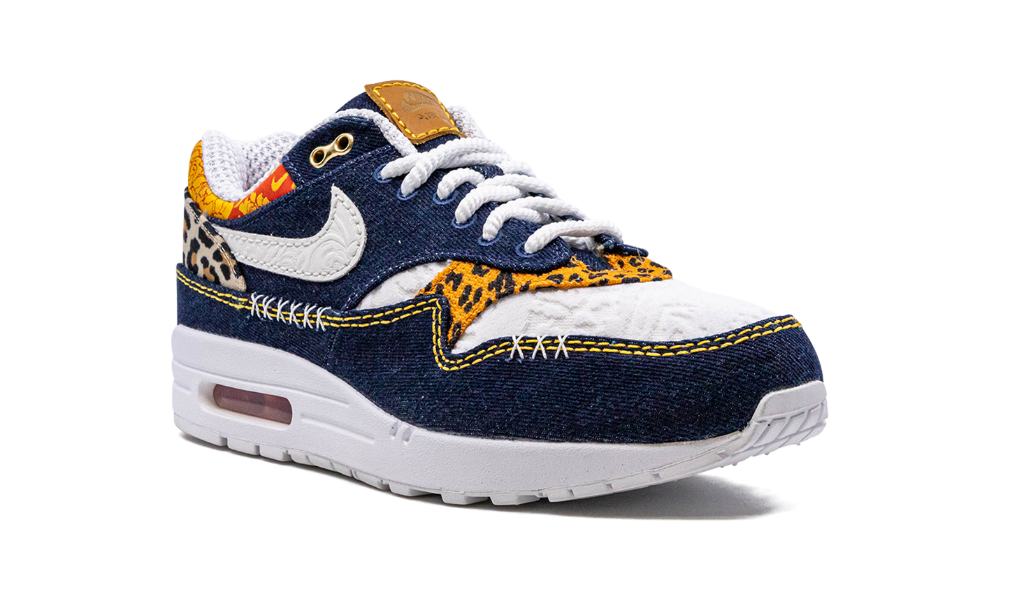 Air Max 1 PRM "Denim Leopard"