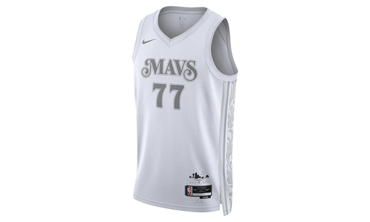 NBA MAVERICKS DONIC CITY EDITION 2024/25 SWINGMAN JERSEY "White"