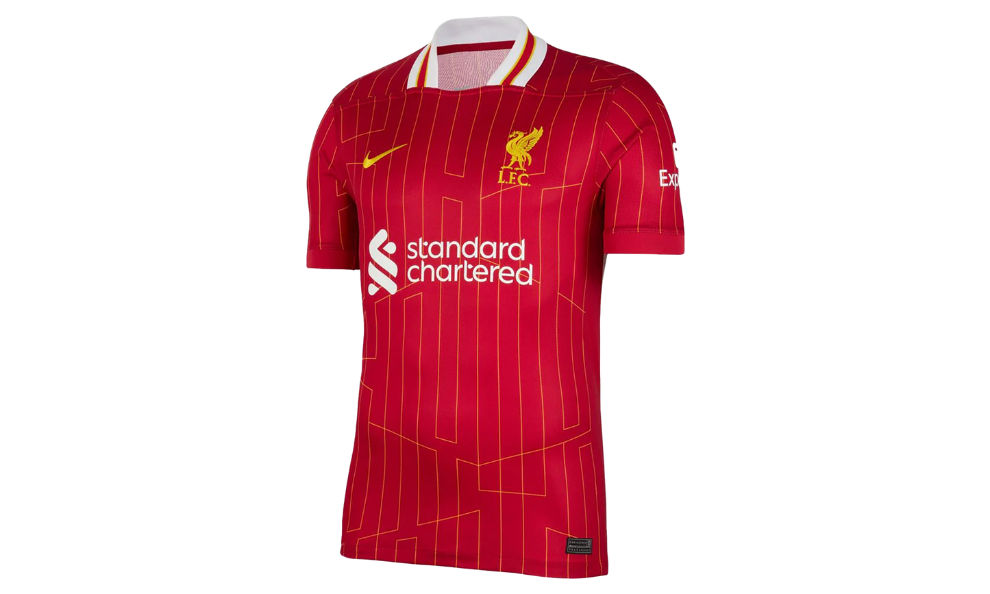 SOCCER LIVERPOOL F.C REPLICA SHIRT "Gym Red/White/Chrome Yellow"