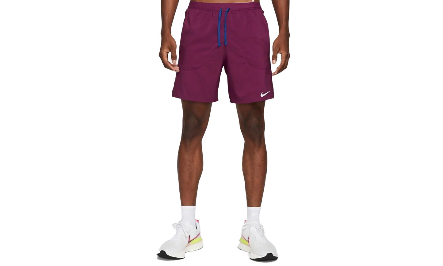 RUNNING SHORTS DRI-FIT FLEX STRIDE "Plum/Gray/Black"