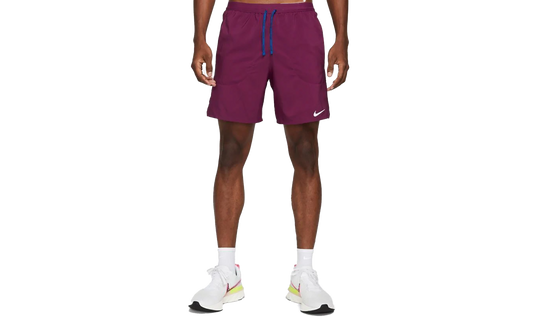 RUNNING SHORTS DRI-FIT FLEX STRIDE "Plum/Gray/Black"