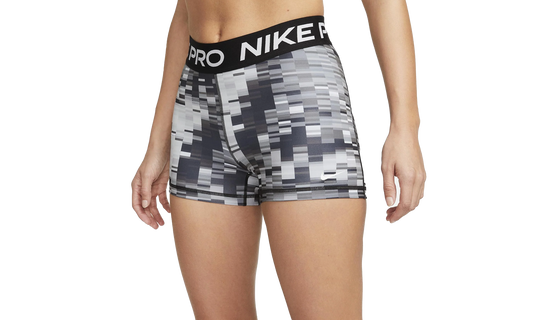 MID-RISE 3" PRINTED TRAINING SHORTS WMNS "Black"