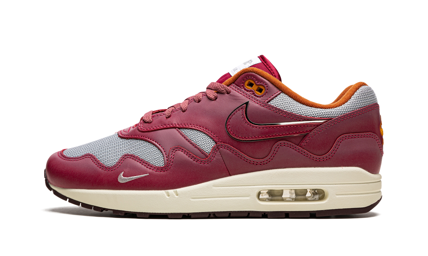 Air Max 1 "Patta - Rush Maroon"