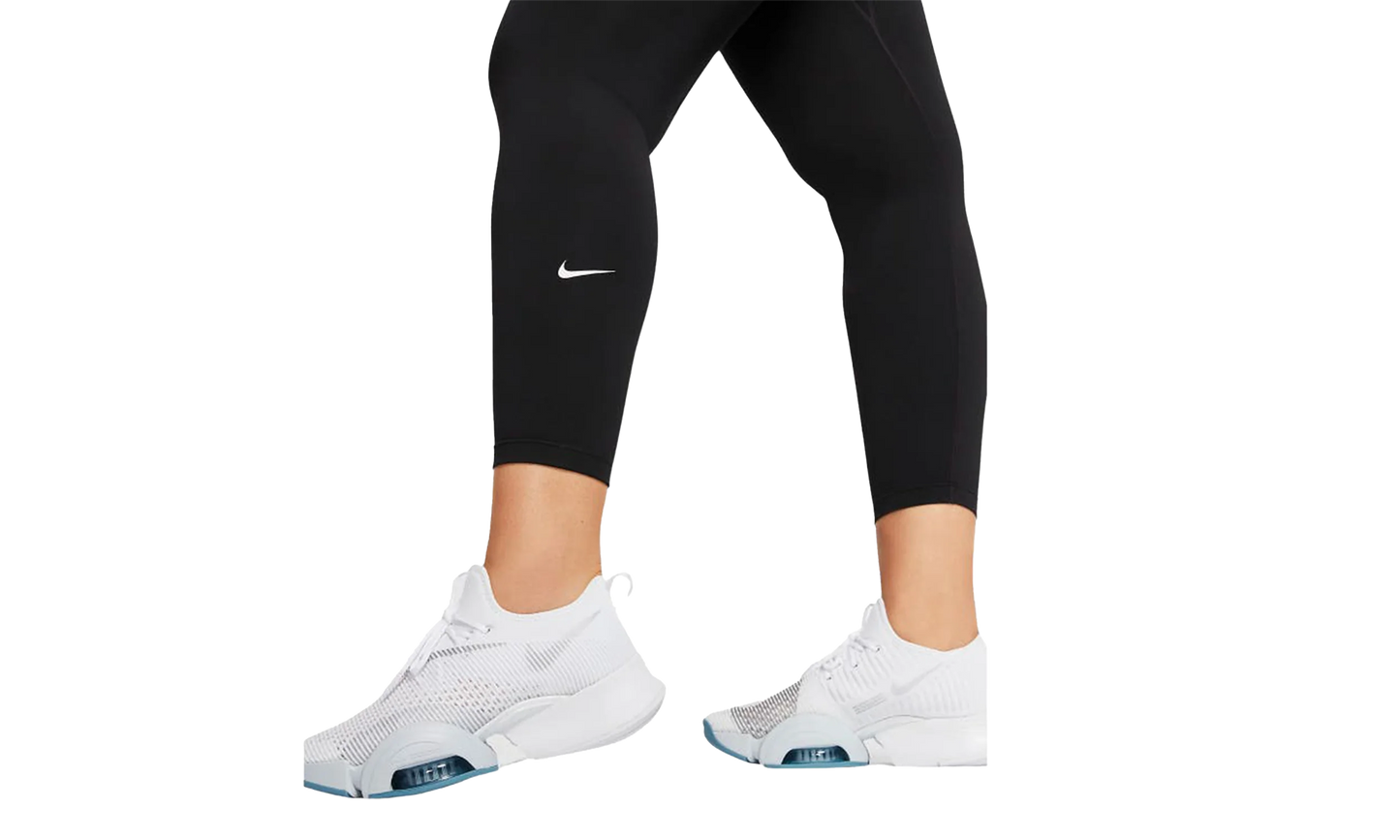 One Mid-rise Crop Leggings WMNS "Black"
