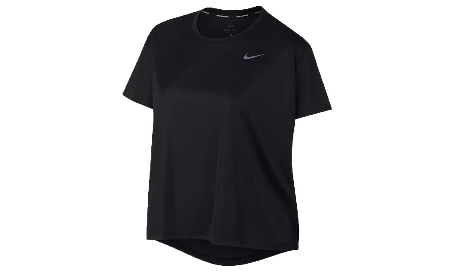 Miler Short-sleeve Running Top "Black"