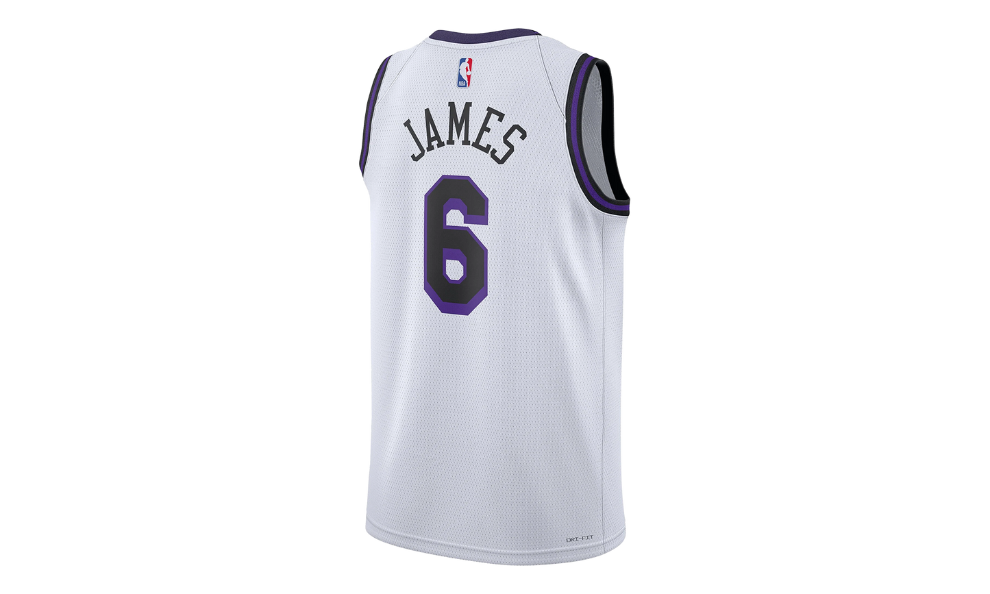 LEBRON JAMES LA LAKERS CITY EDITION SWINGMAN JERSEY "White"