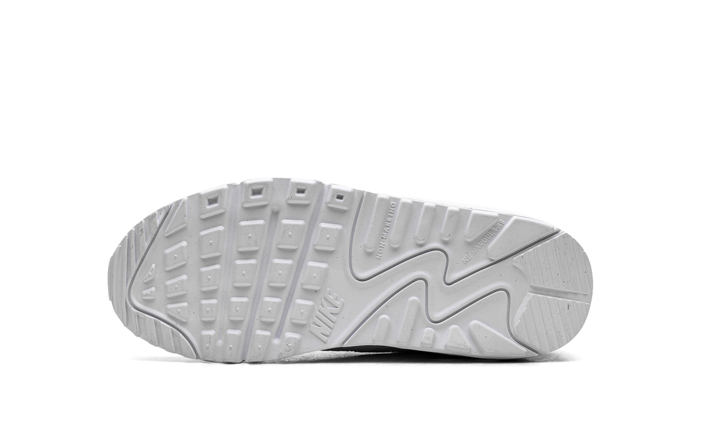 Air Max 90 GS "White Metallic Silver"