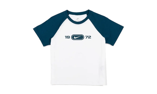 NSW Chill Slim Graphic Tee WMNS "White Blue Force"