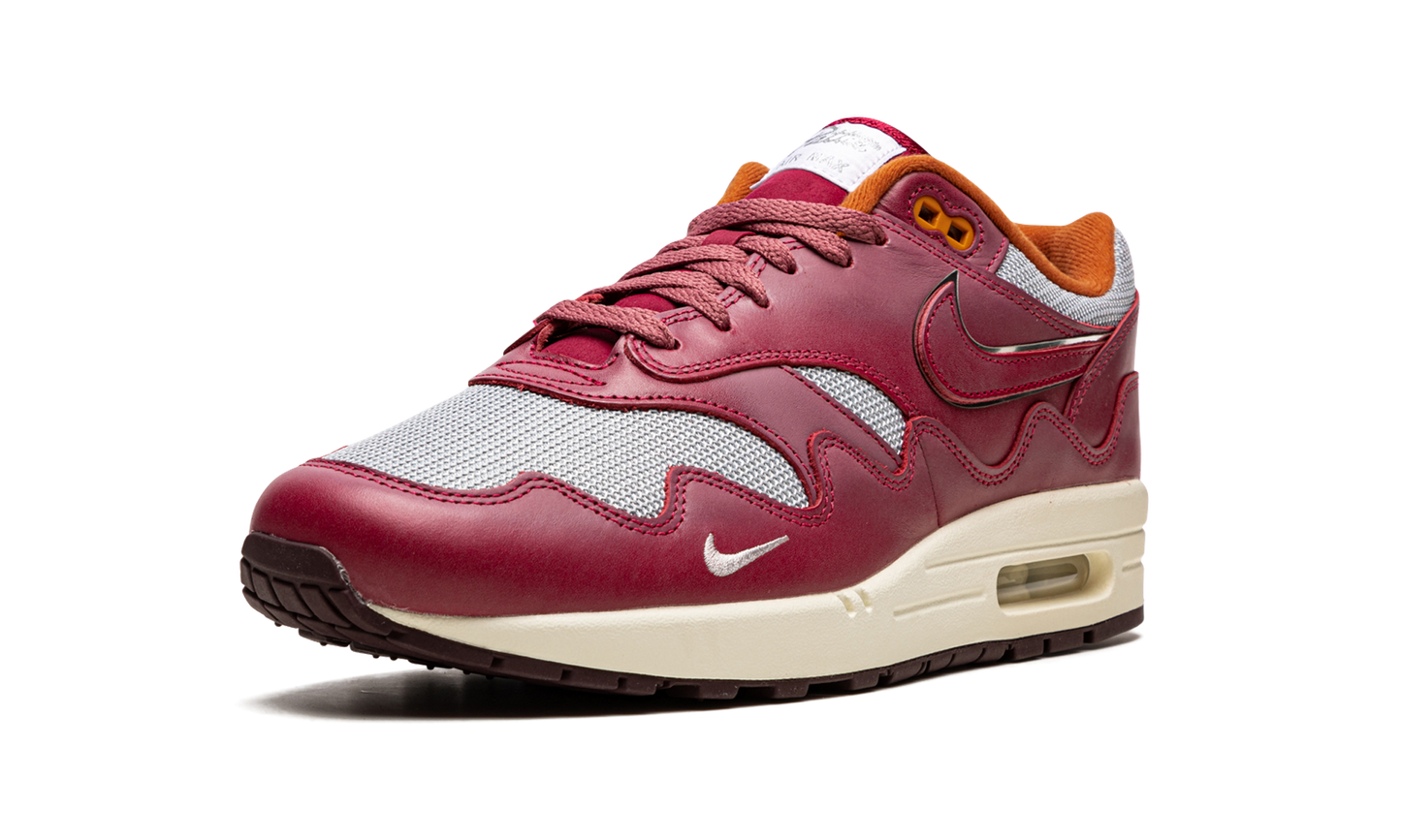 Air Max 1 "Patta - Rush Maroon"