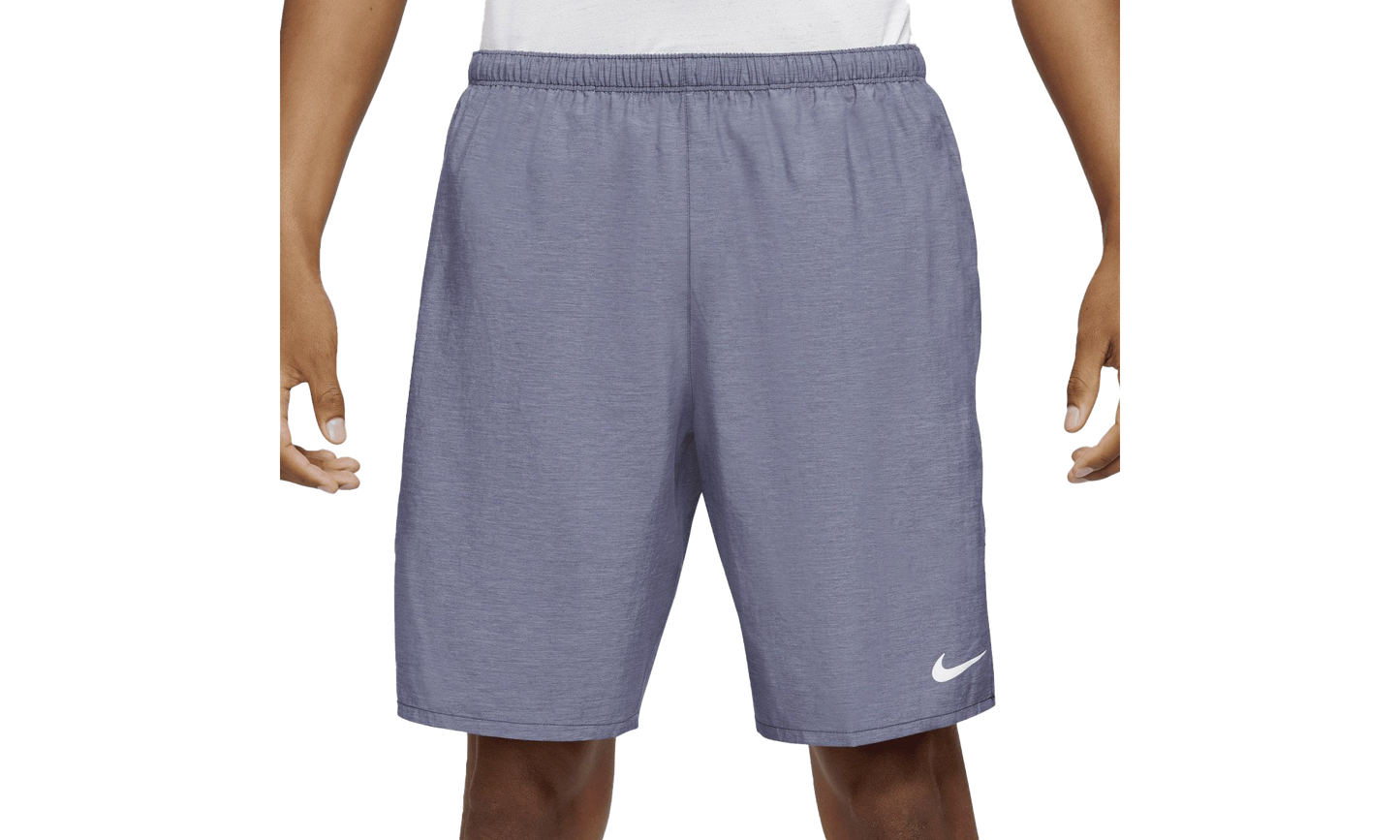 CHALLENGER 5" BRIEF-LINED RUNNING SHORTS "Obsidian/Heath"