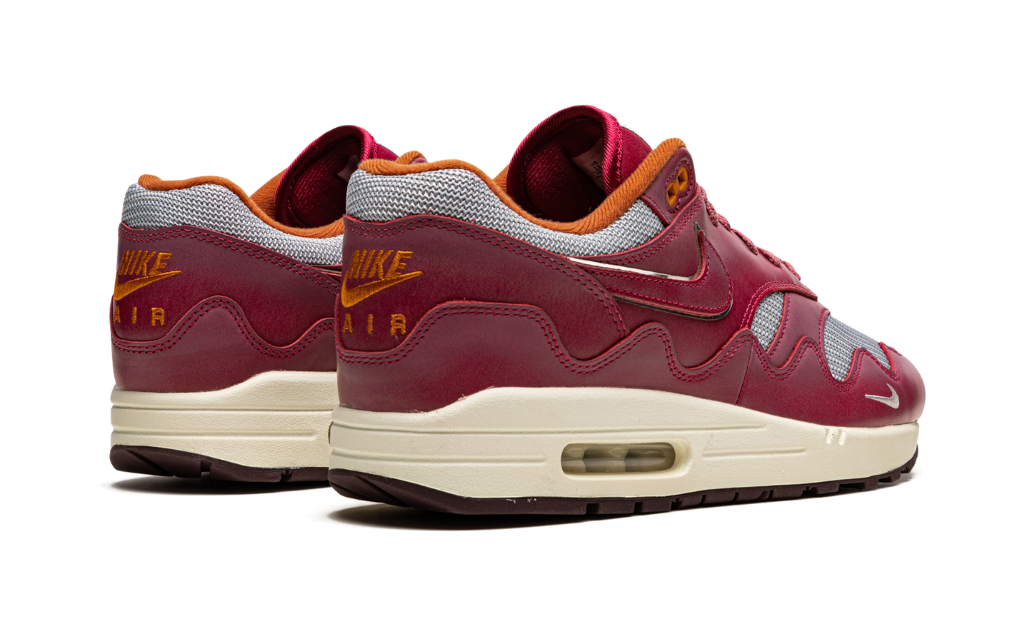 Air Max 1 "Patta - Rush Maroon"