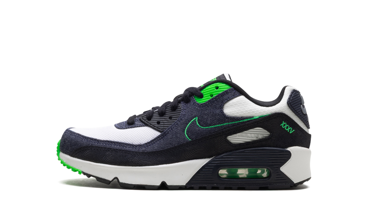 AIR MAX 90 LTR SE GS "Scream Green"