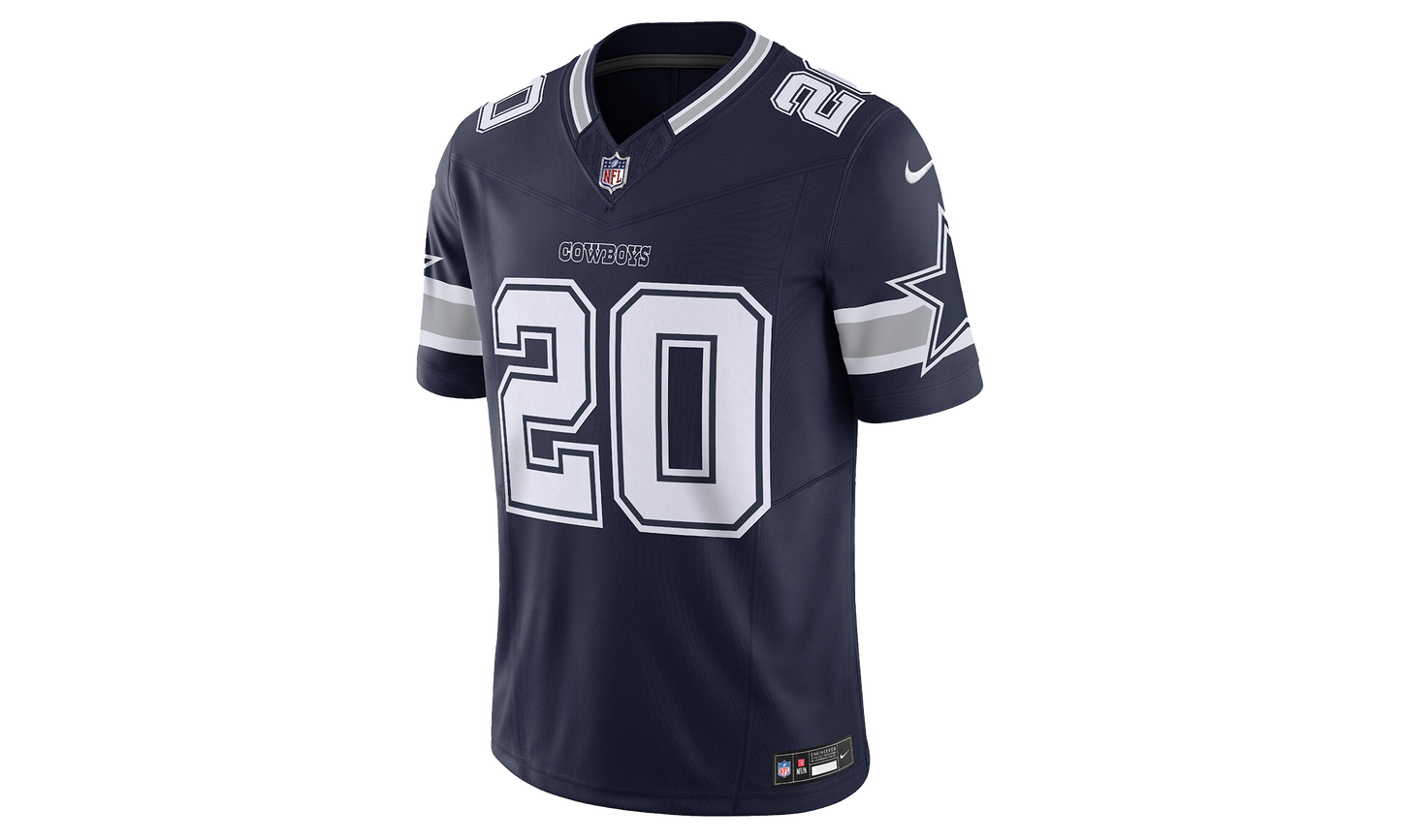 NFL DALLAS COWBOYS TONY POLLARD VAPOR FUSE LIMITED JERSEY "Navy/White"
