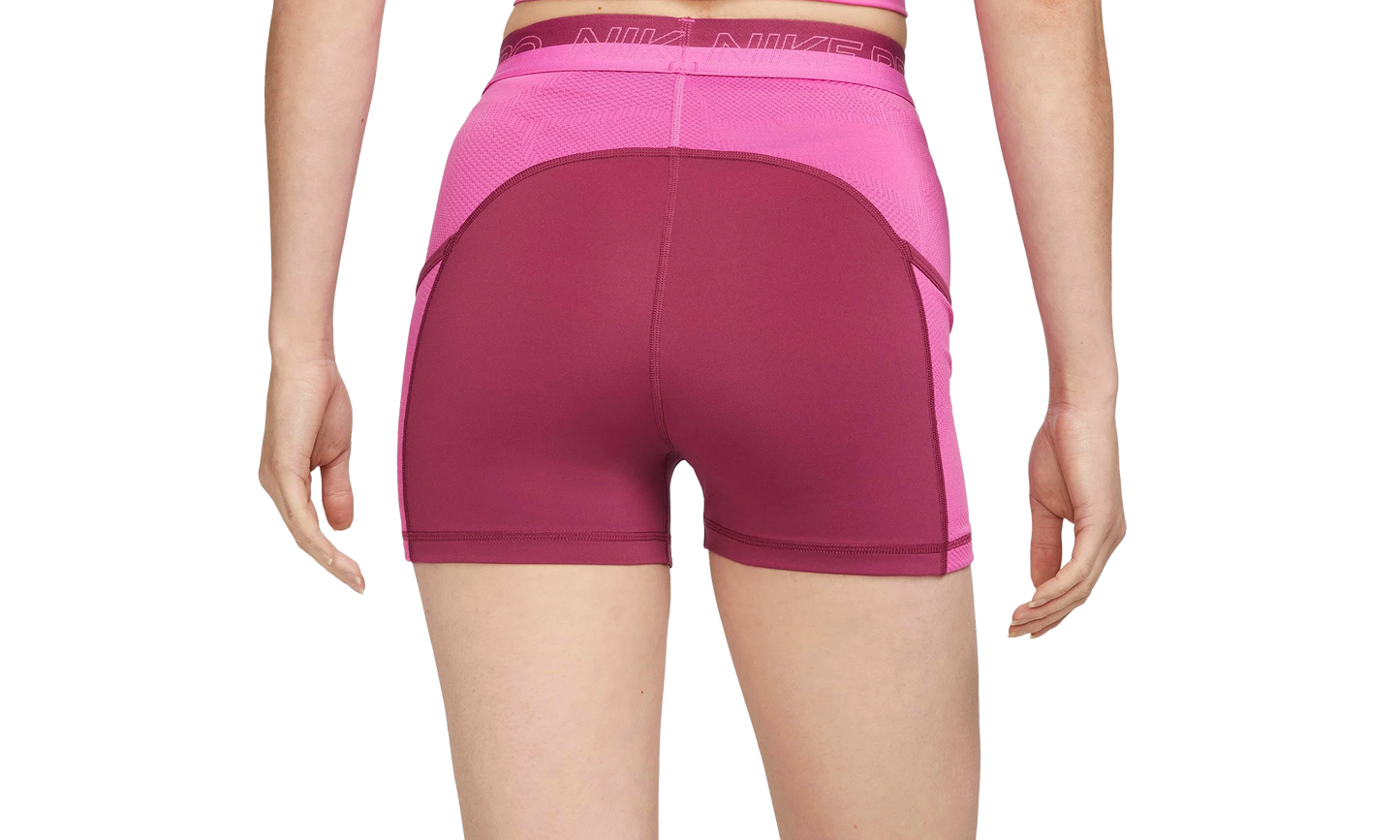 PRO HIGH-WAISTED 3" TRAINING SHORTS WITH POCKETS WMNS "Rosewood"