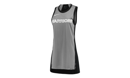 NBA Golden State Warriors Spring Jersey Long Tank Top WMNS "Gray/Black"