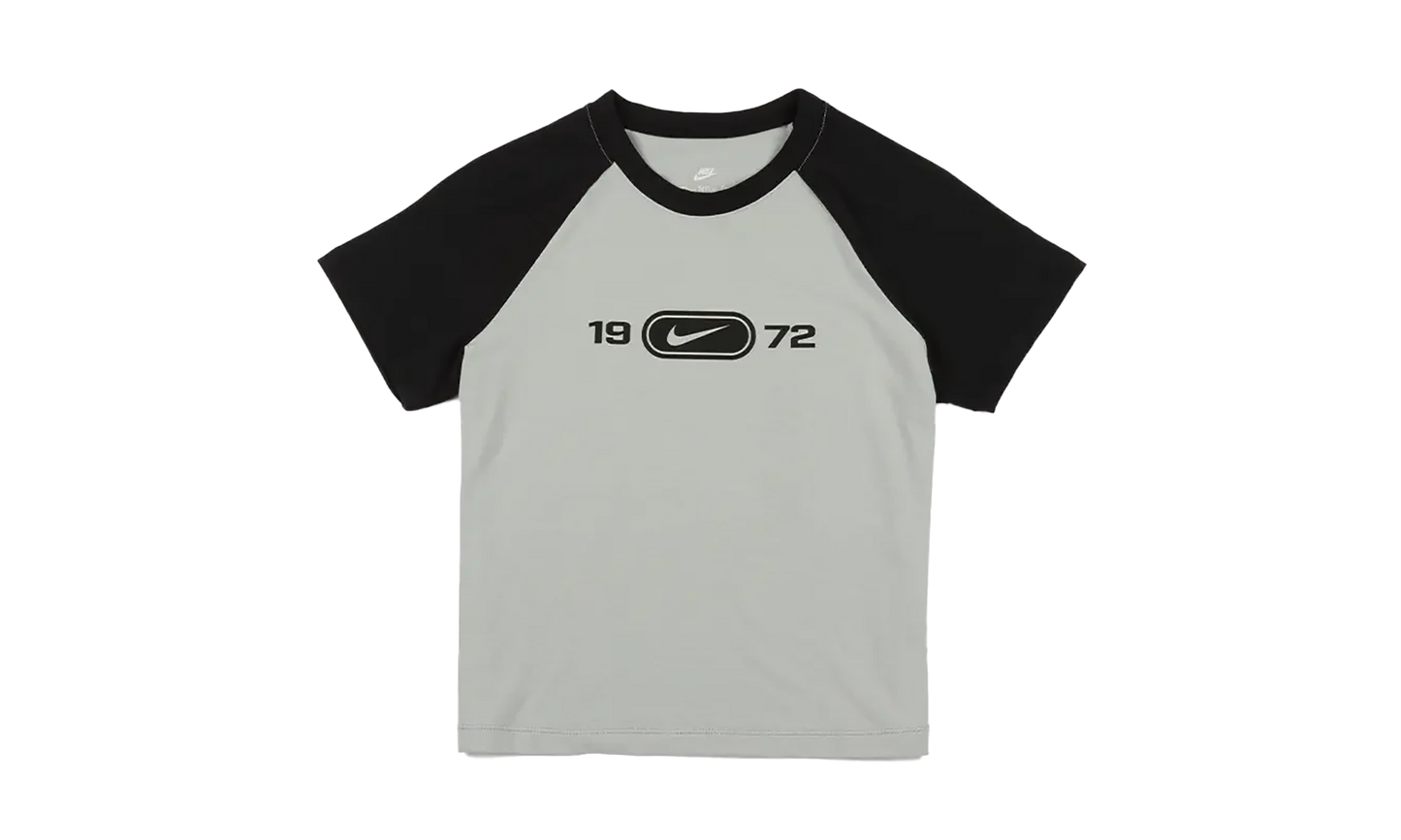 NSW Chill Slim Graphic Tee WMNS "Light Smoke Grey"