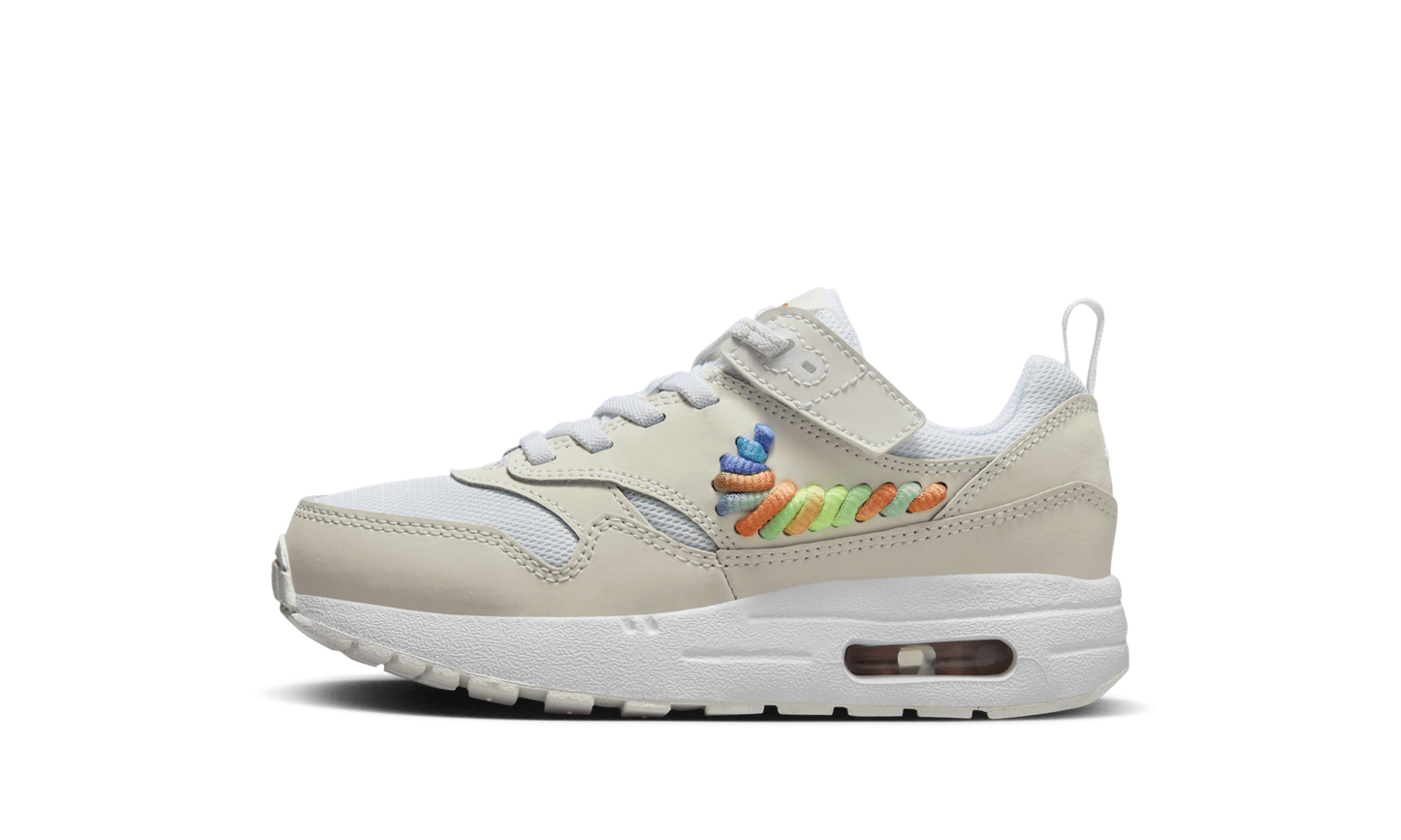 Air Max 1 SE EasyOn PS "White Summit White Terra Blush Multi-Color"