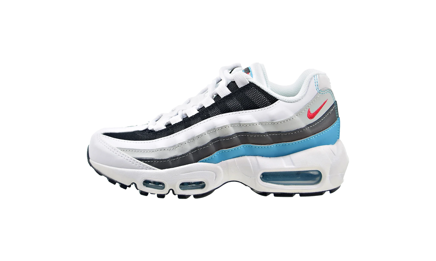 Air Max 95 Recraft GS "White-Chlorine Blue-Black"