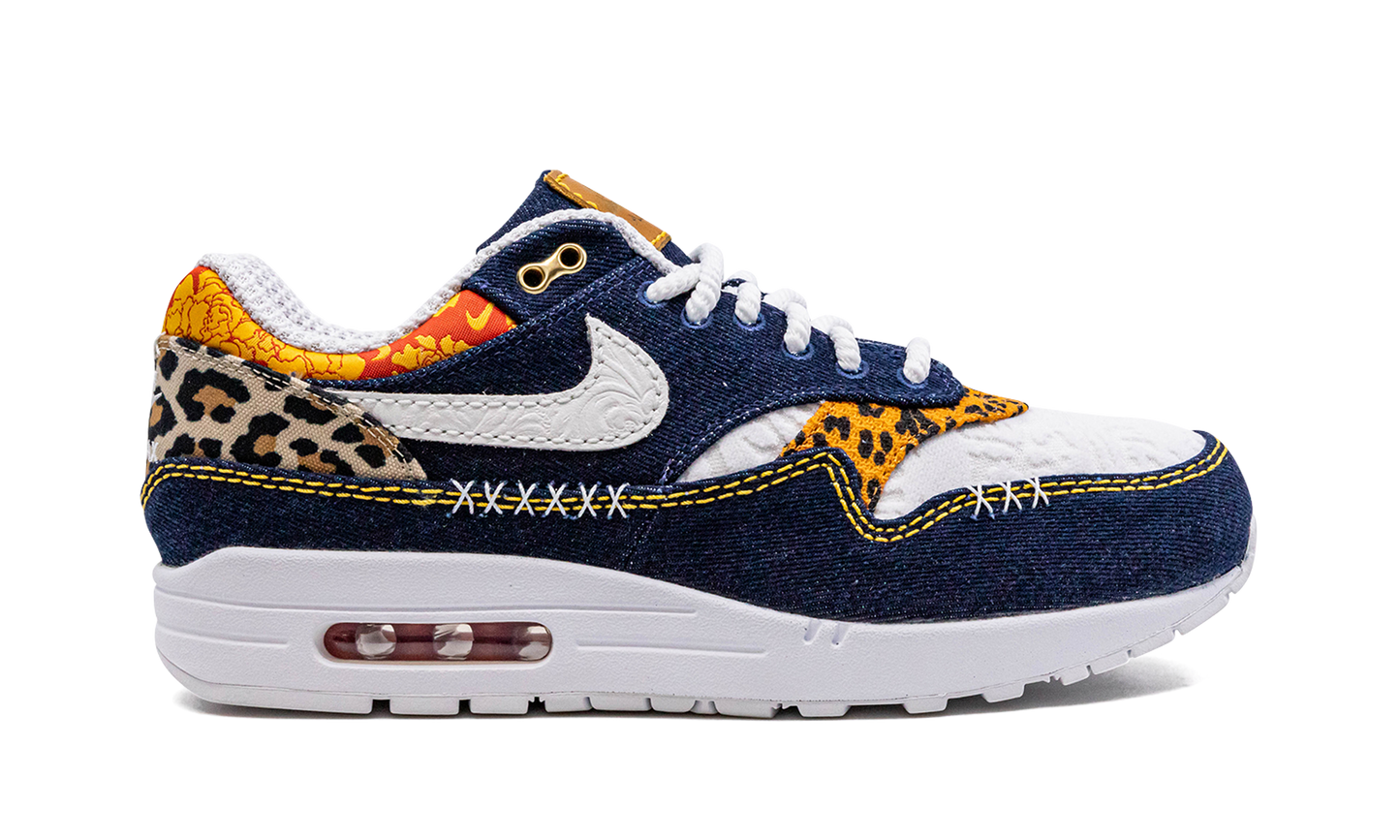 Air Max 1 PRM "Denim Leopard"