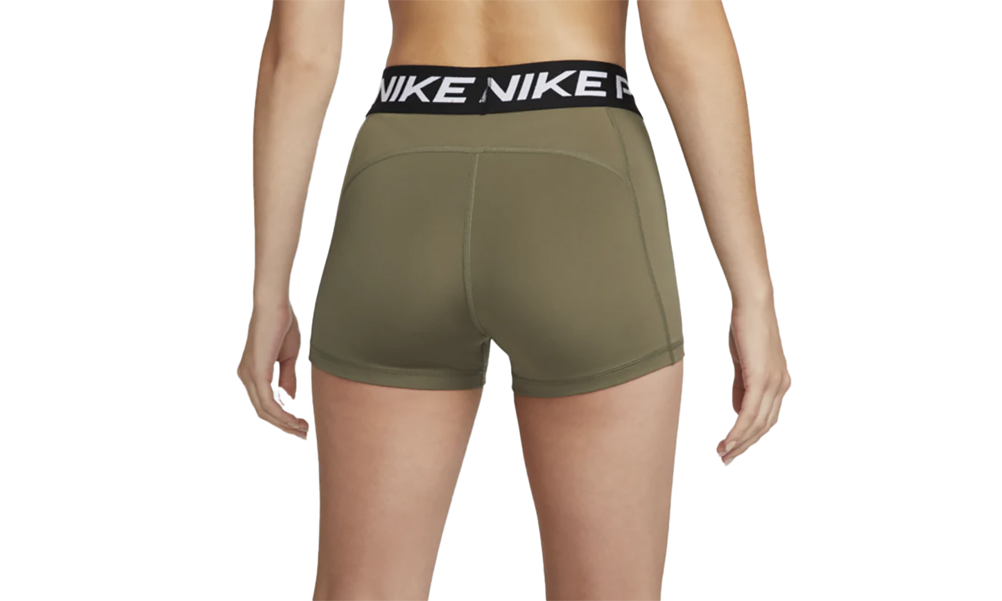 PRO MID RISE TIGHT FIT 3" TRAINING SHORTS WMNS "Bruin"