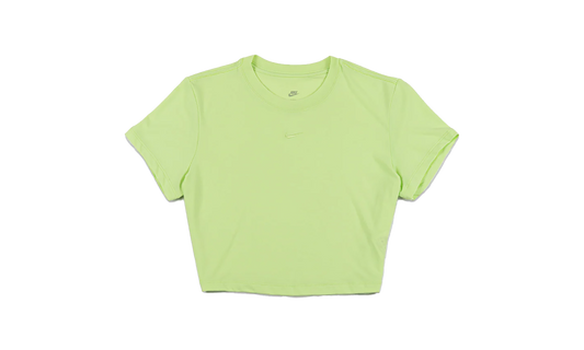 NSW Chill Knit Cropped Tee WMNS "Light Liquid Lime"