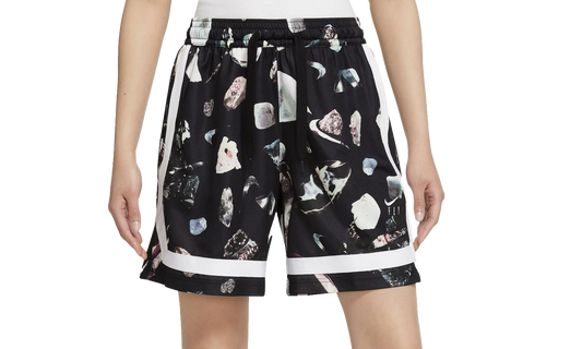 FLY CROSSOVER PRINTED BASKETBALL SHORTS REFLECTIVE WMNS "Black"