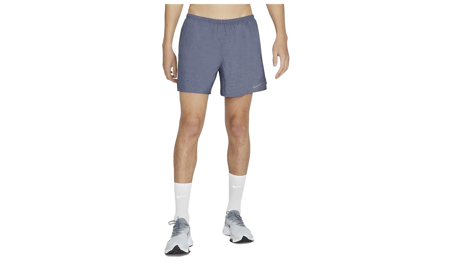 CHALLENGER 5" BRIEF-LINED RUNNING SHORTS "Obsidian/Htr/Reflective"