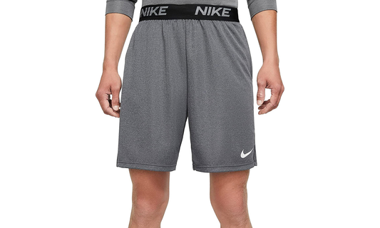 DRI-FIT KNIT VENEER TRAINING SHORTS "Black/Smoke"
