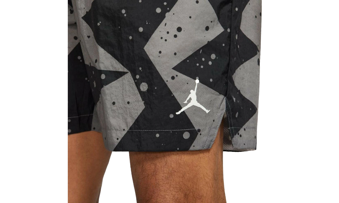 Jumpman 9" Poolside Shorts "Smoke Grey / White"