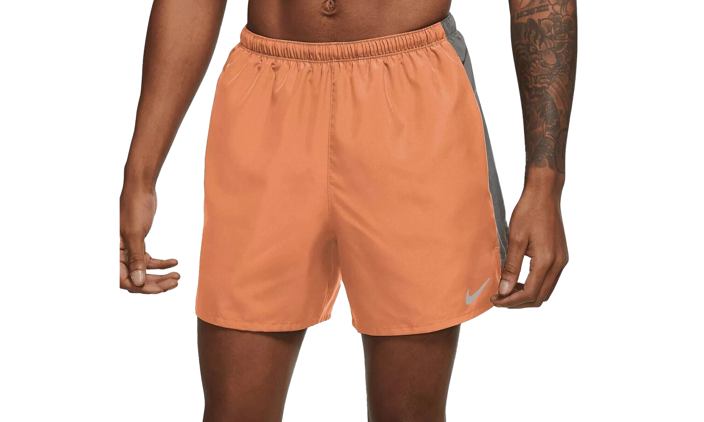 CHALLENGER 5" BRIEF-LINED RUNNING SHORTS "Orange"