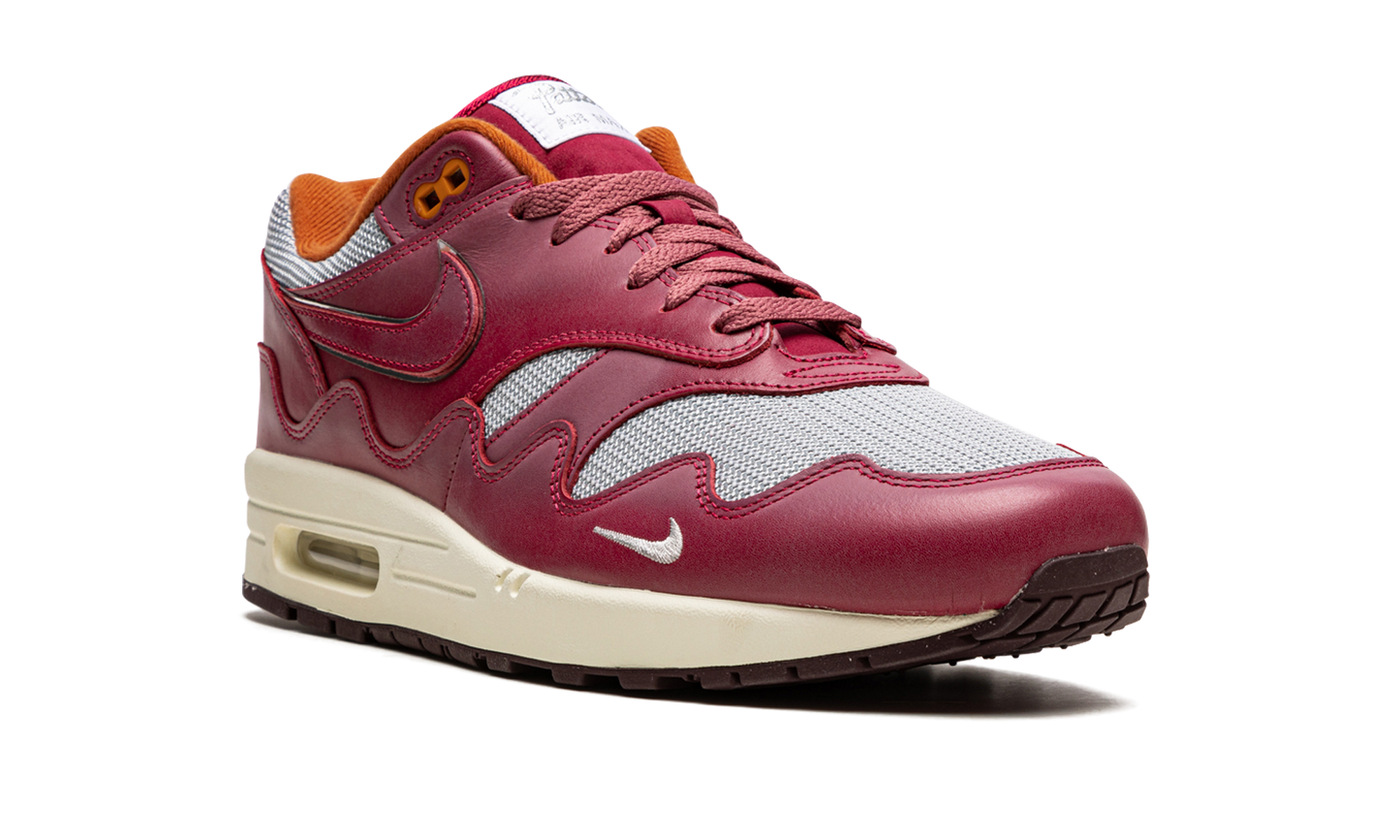 Air Max 1 "Patta - Rush Maroon"