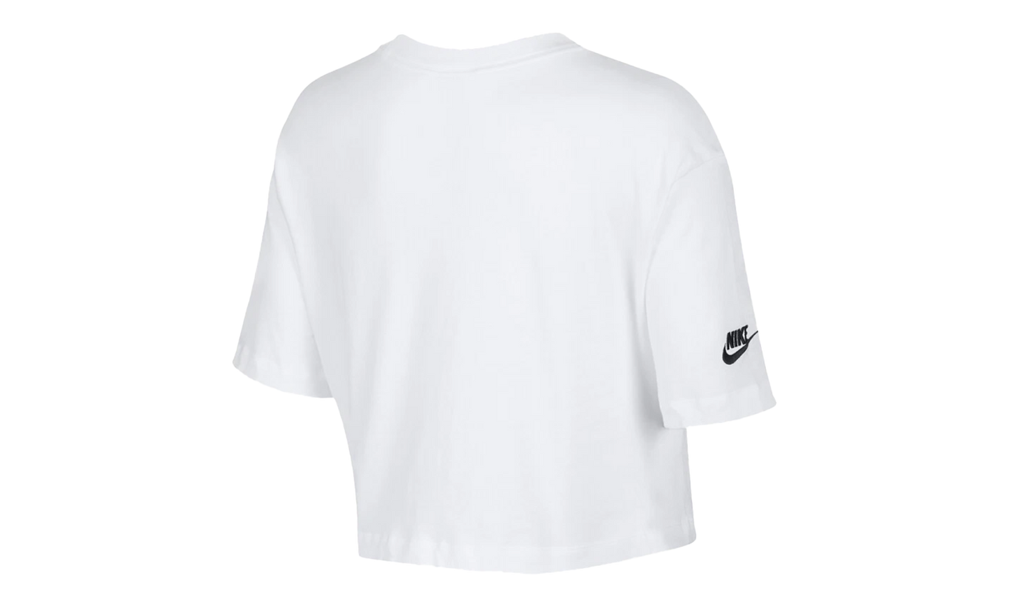 Flag Crop Top Wmns "White"