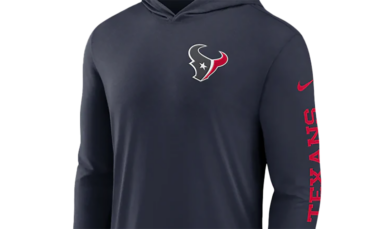 NFL TEXANS SWEATSHIRT HOODIE "Navy"