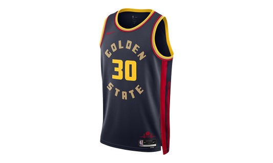 NBA STEPHEN CURRY CITY EDITION SWINGMAN JERSEY "Navy"