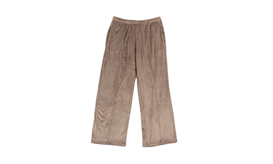 Sportswear Chill Knit Mid-rise Velour Pants WMNS "Mink Brown / Mink Brown"