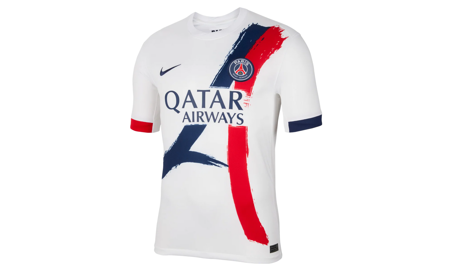 SOCCER PARIS SAINT-GERMAIN REPLICA JERSEY "White/Midnight Navy/University Red/Midnight Navy"