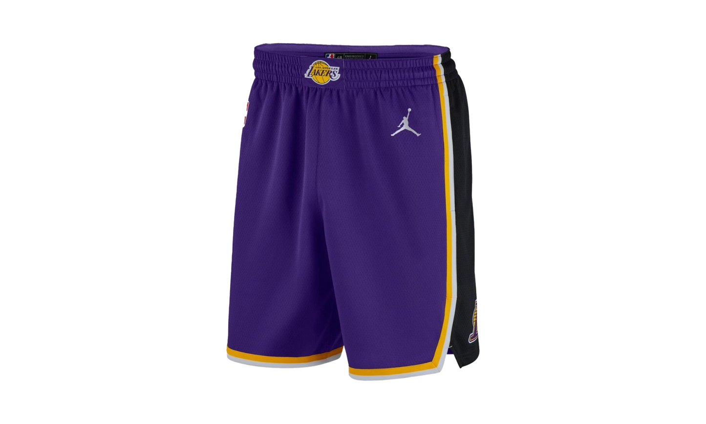 Lakers Statement Ed 2020 Nba Swingman Shorts "Field Purple/White"
