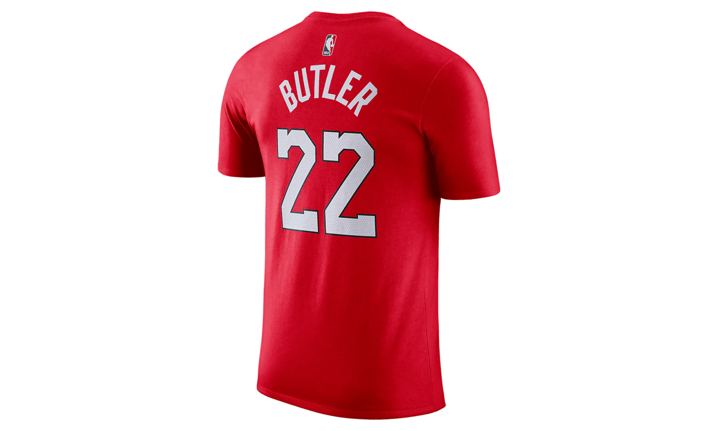 NBA JIMMY BUTLER HEAT 24/25 CITY EDITION N&N T-SHIRT "Red"